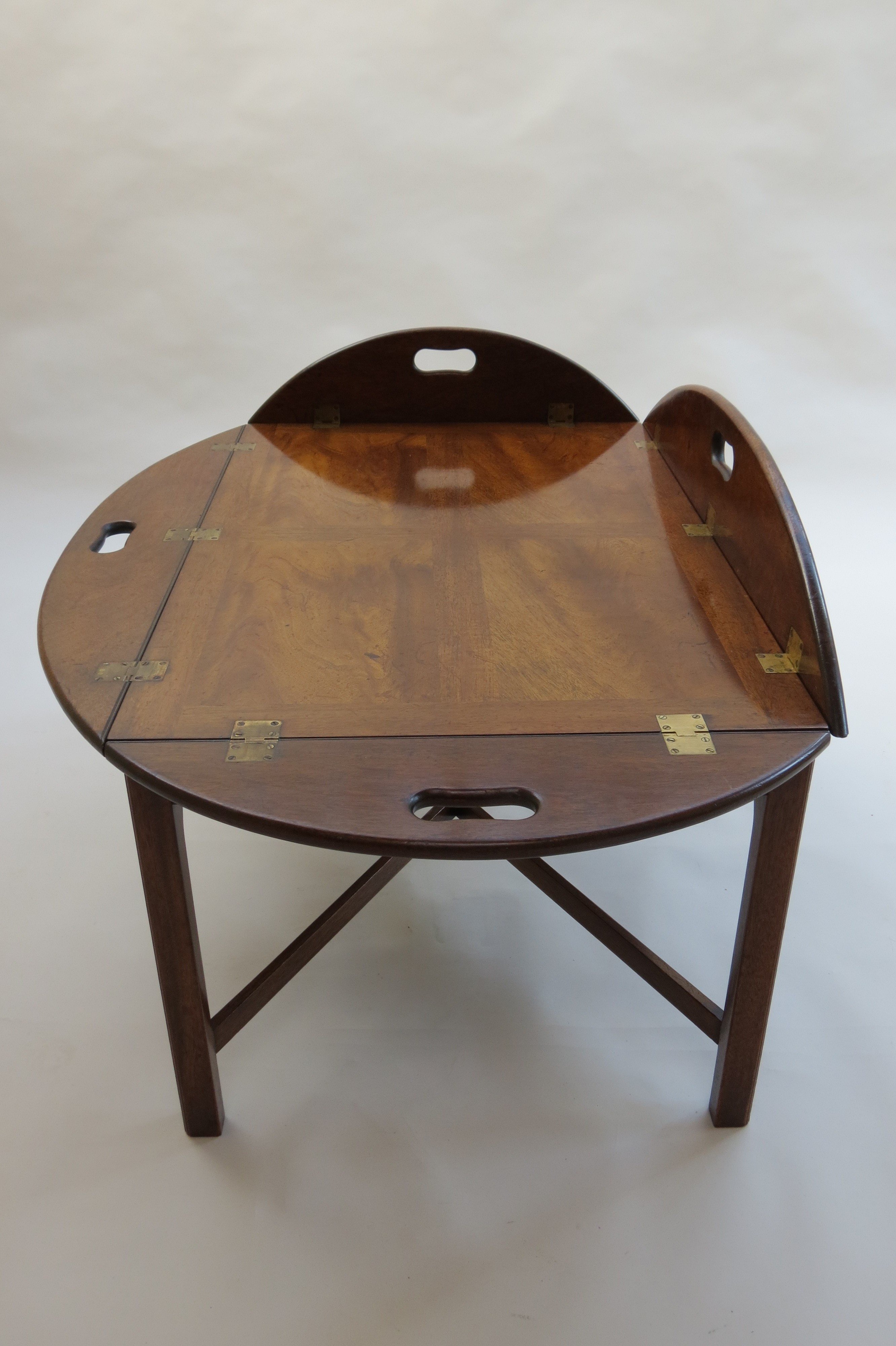 Mahogany Butlers Tray Coffee Table - 1960s - Design Market