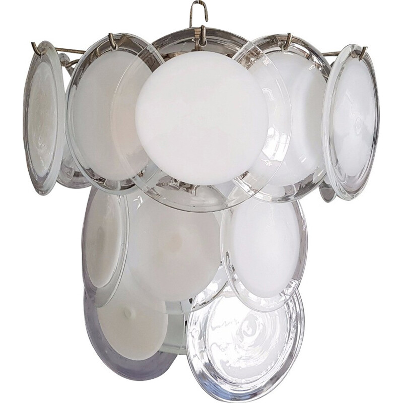 Murano glass chandelier by Gino Vistosi - 1960s