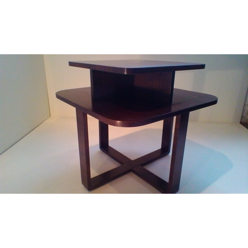 Rectangular bentwood coffee table - 1940s