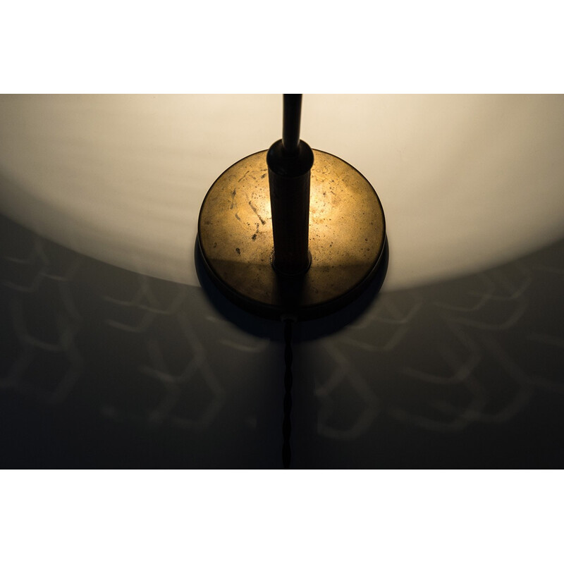 Scandinavian Desk Lamp in Brass for Ab E. Hansson & Co - 1940s