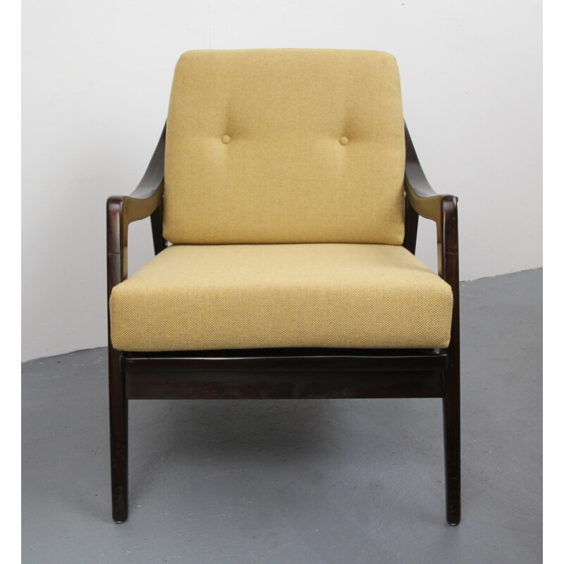 Vintage german armchair made of wood - 1950s