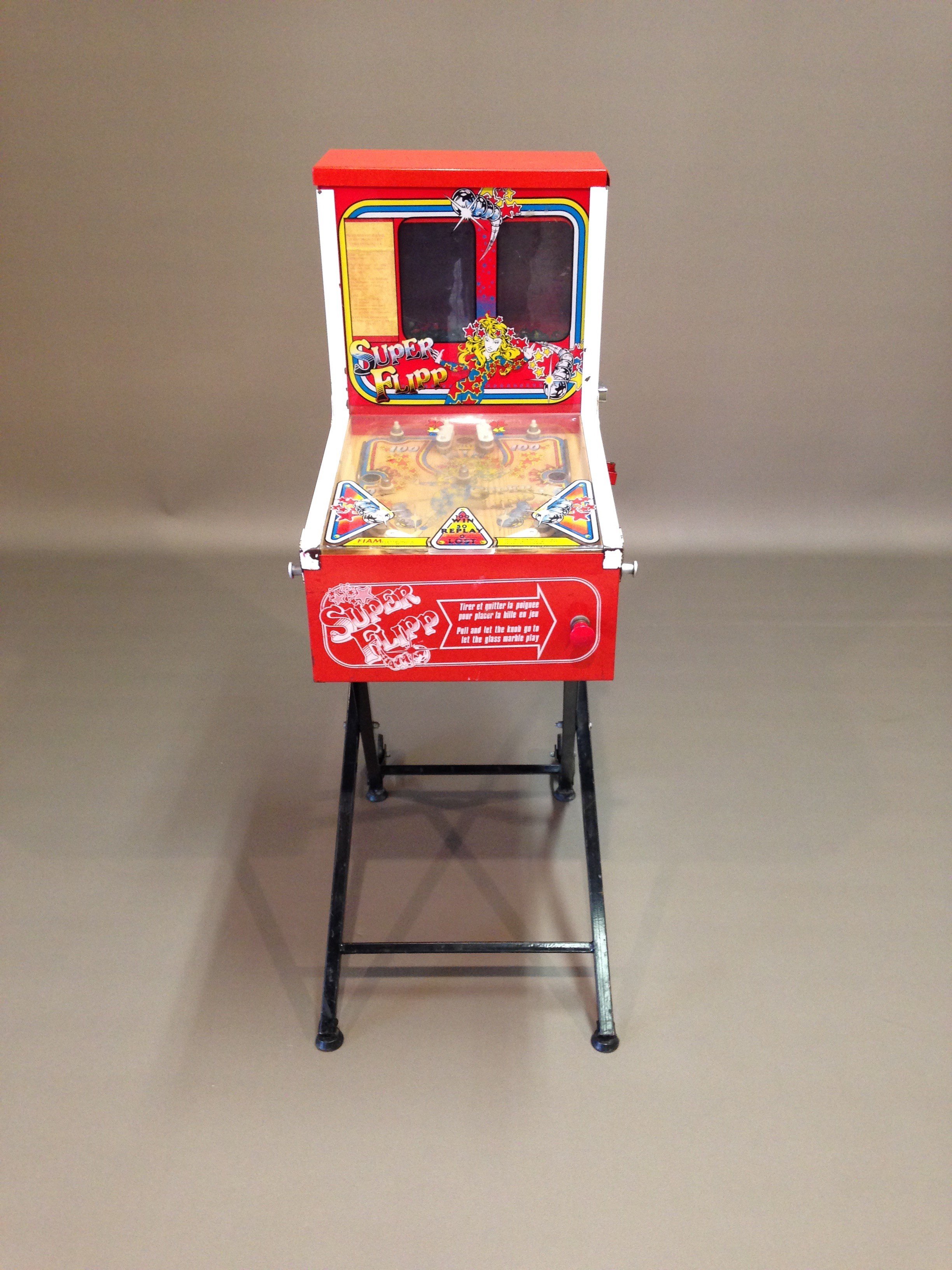 Red pinball machine 1960s Design Market