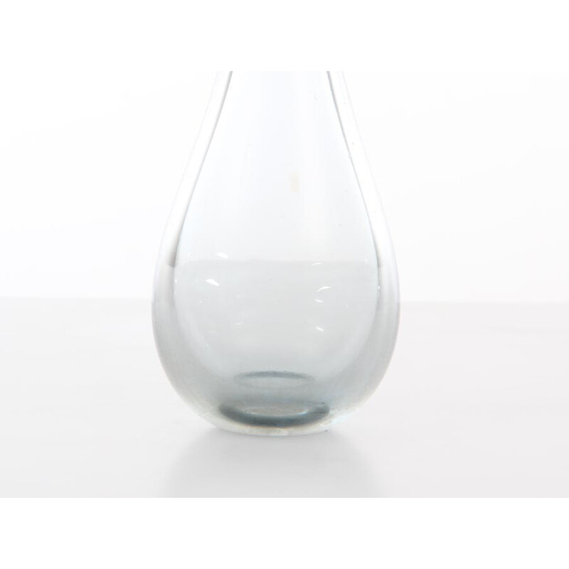Small blown glass vase by Per Lütken for Holmegaard Glasværk - 1950s