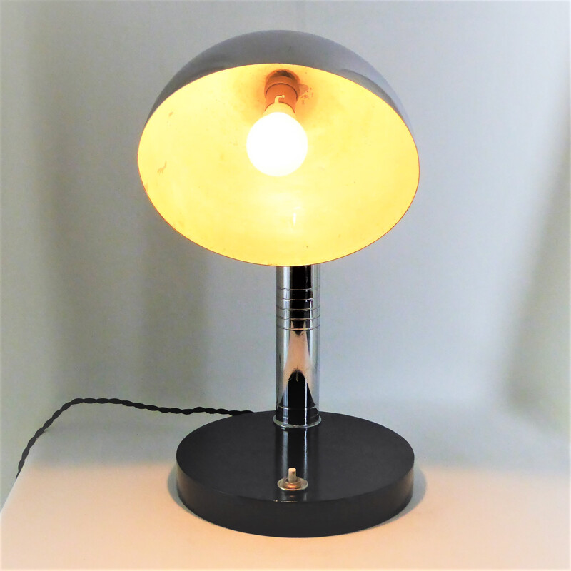 Chrome desk lamp - 1930s