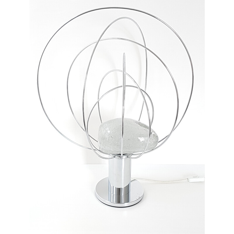 Table Lamp by Angelo Brotto, Fase Edition - 1970s