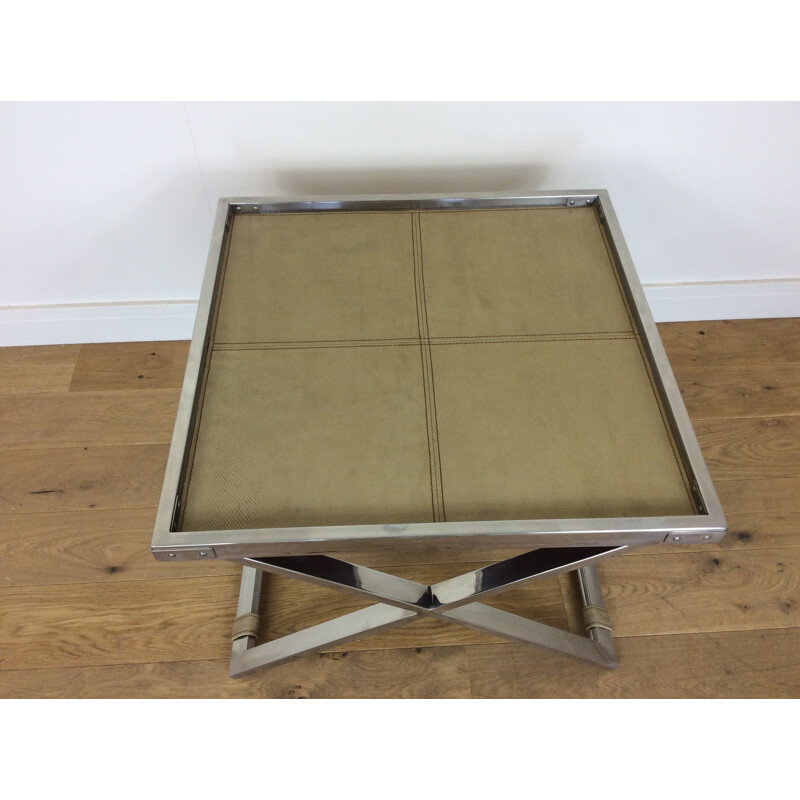 Pair of vintage X Frame Butlers tables - 1960s
