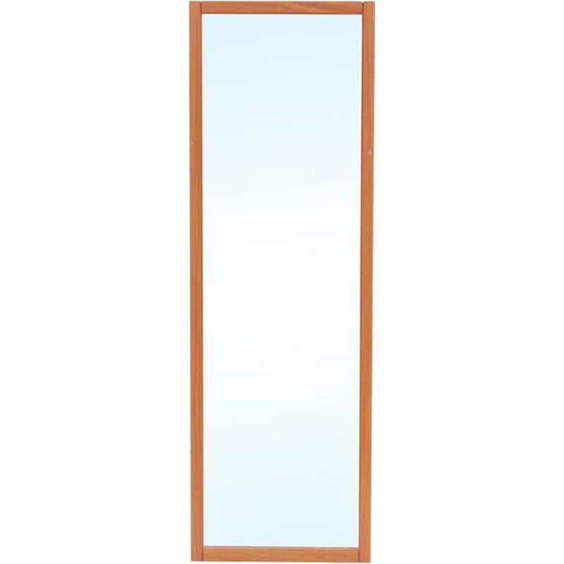 Scandinavian teak mirror - 1960s