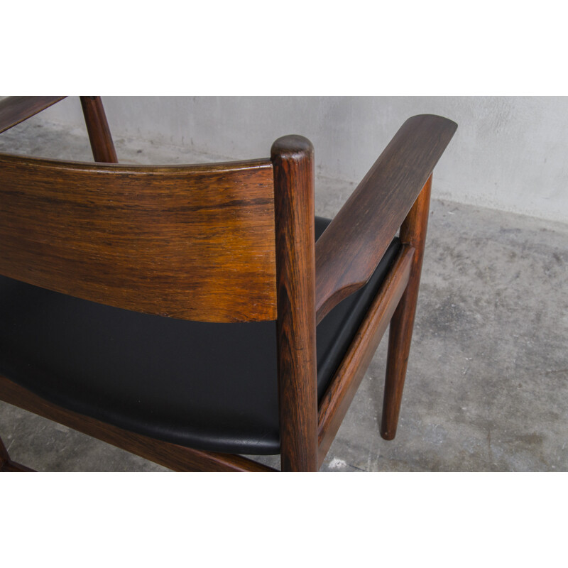 Set of 4 rosewood Dining Chairs by Arne Vodder for Sibast Furniture - 1960s