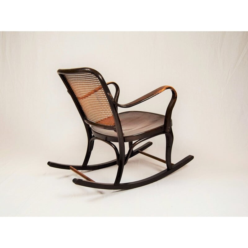 Rocking chair Thonet A 752 by Josef Frank - 1930s