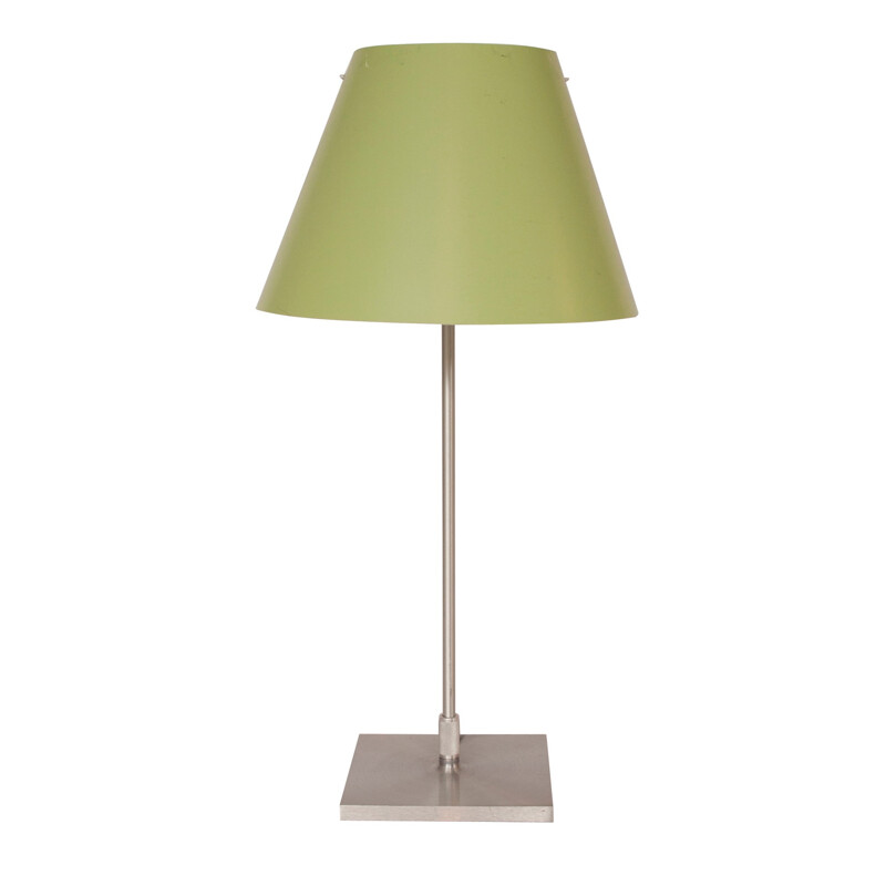 Mid century green table lamp by Paolo Rizzato - 1980