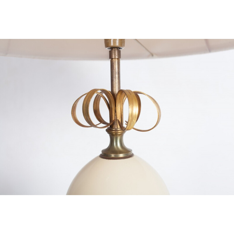 Sculptural table lamp by Belgochrom - 1960s
