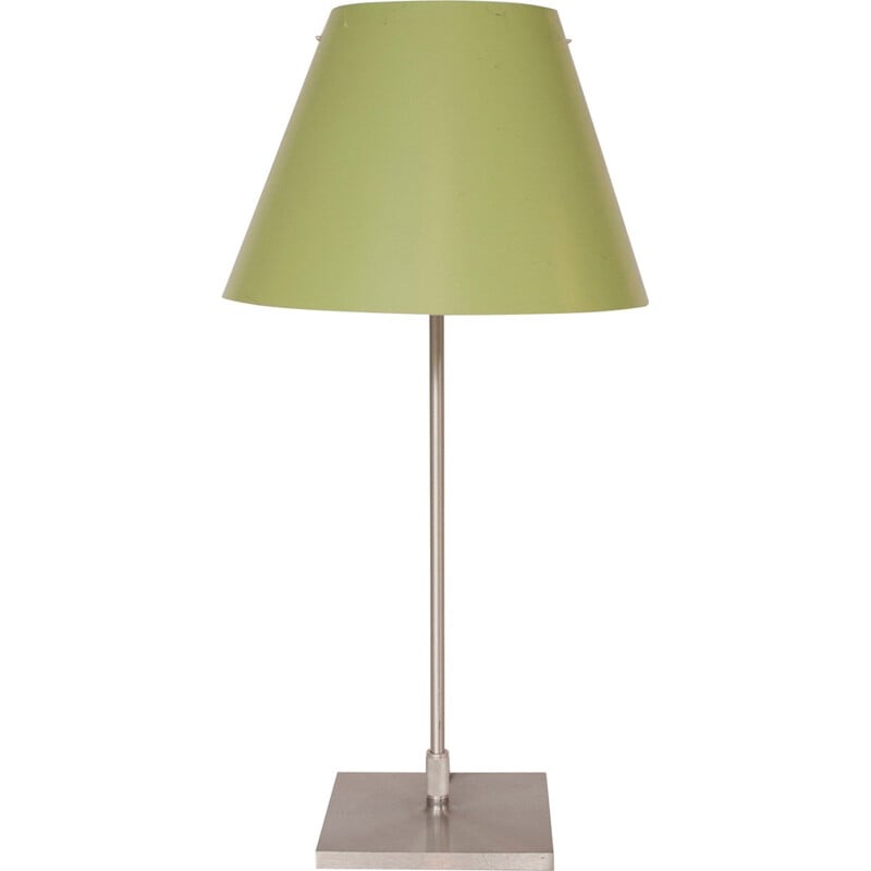 Mid century green table lamp by Paolo Rizzato - 1980