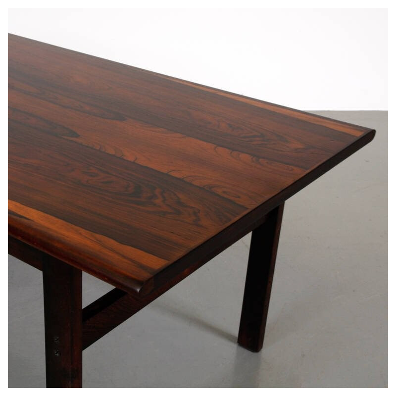 Rosewood Side Table by Illum WIKKELSO - 1950s