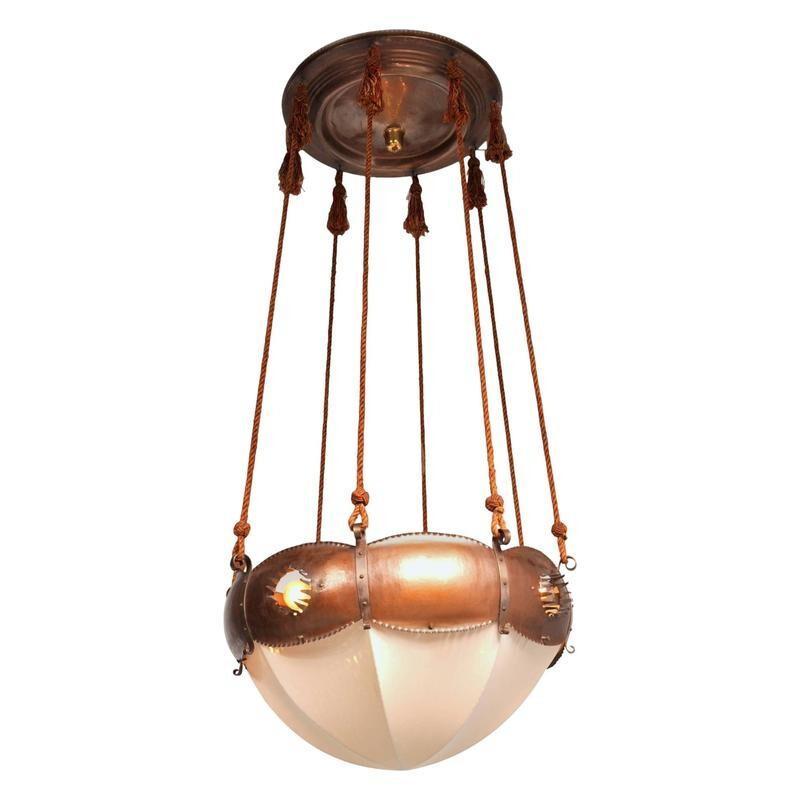 Vintage Ceiling Lamp by Winkelman & Van Der Bijl - 1925