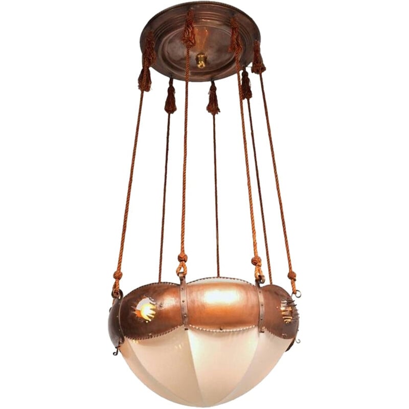 Vintage Ceiling Lamp by Winkelman & Van Der Bijl - 1925