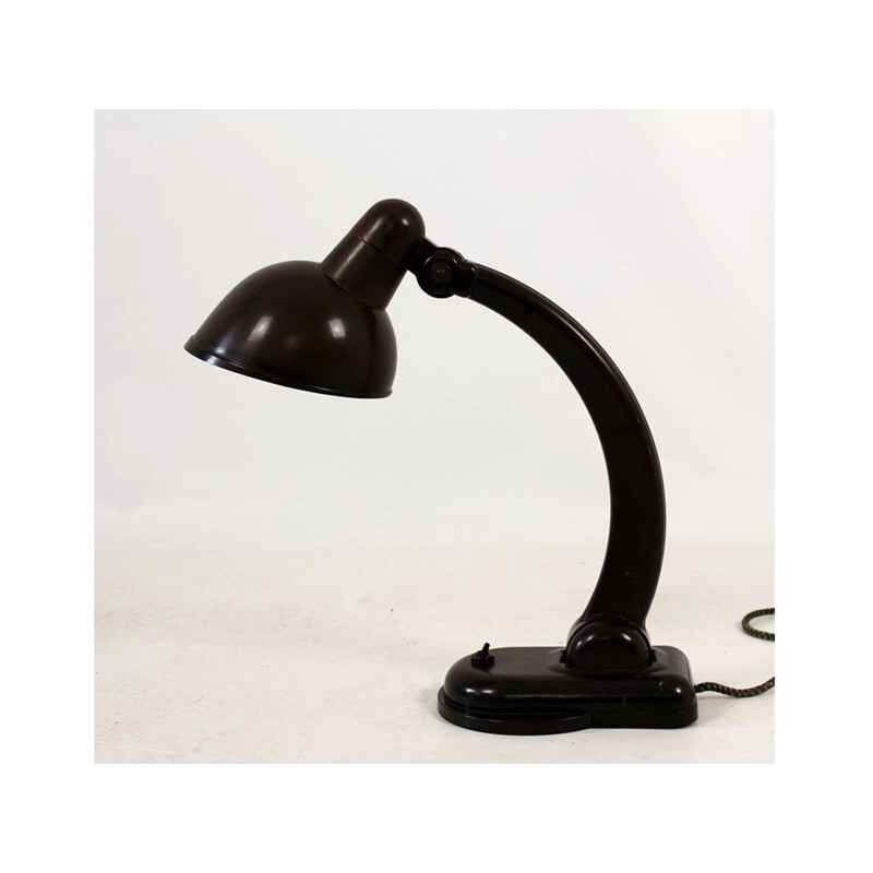 Sigma bakelite table lamp by Christian Dell for Heinrich Römmler - 1930s