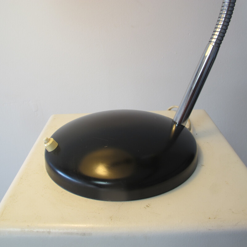 Black vintage table Lamp - 1950s