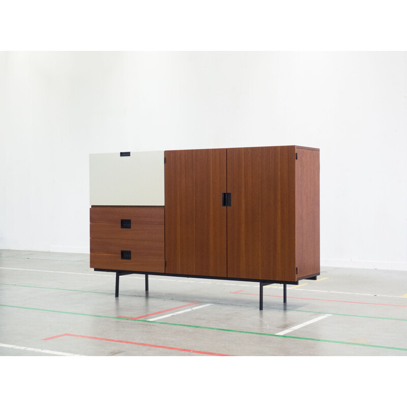 U+N series CU09 cabinet by Cees Braakman - 1950s