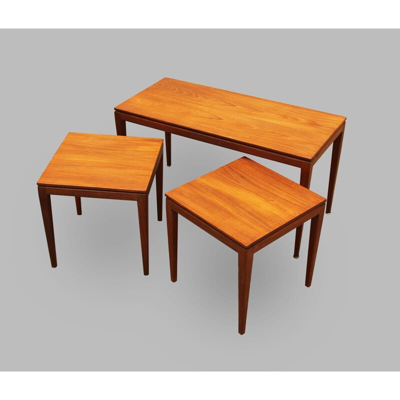 Vintage nesting tables by Richard Hornby - 1960s