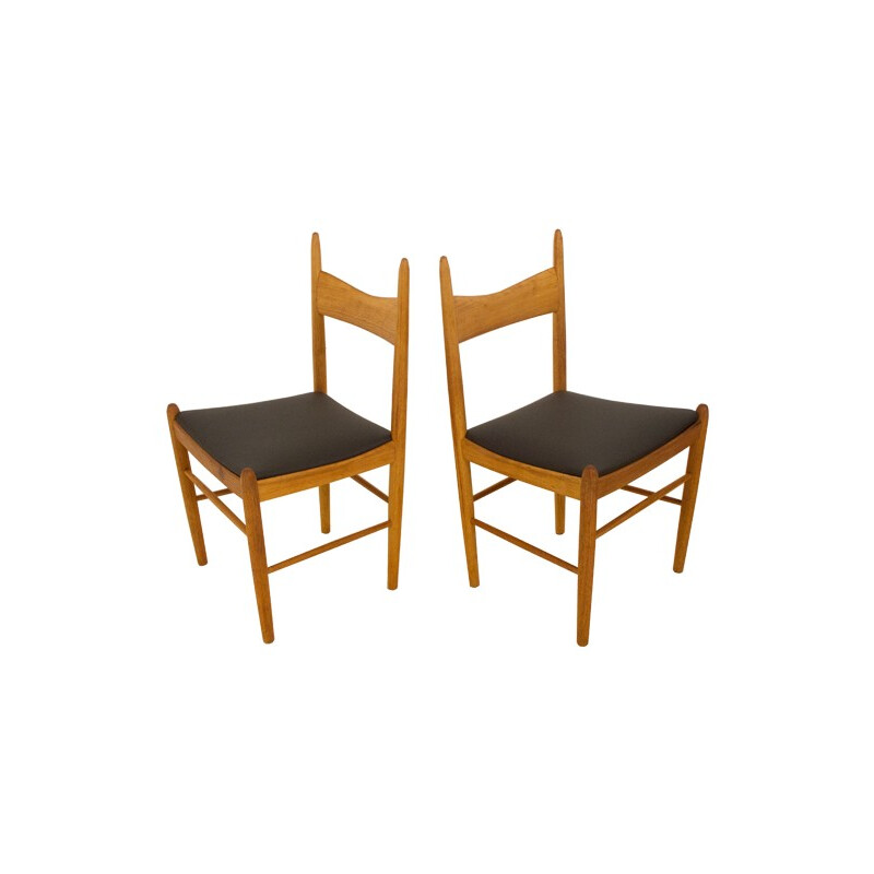 Set of 6 Dining Chairs by Illum Wikkelso for H. Vestervig Eriksen - 1960s