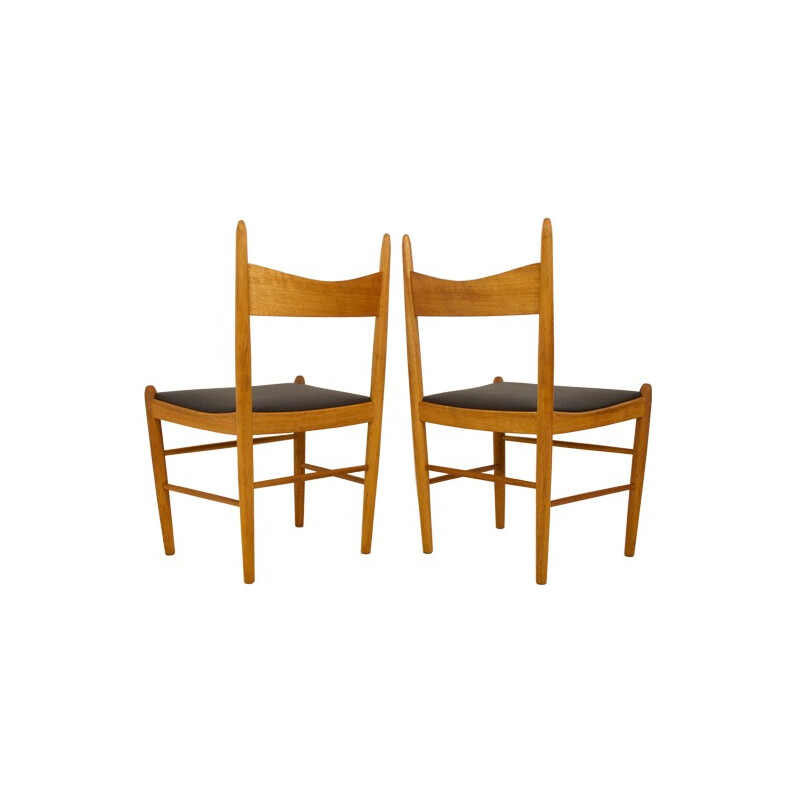 Set of 6 Dining Chairs by Illum Wikkelso for H. Vestervig Eriksen - 1960s