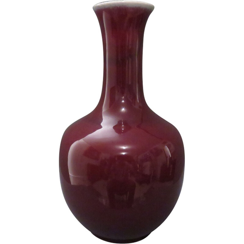 Vintage ceramic vase by Pol Chambost - 1970s
