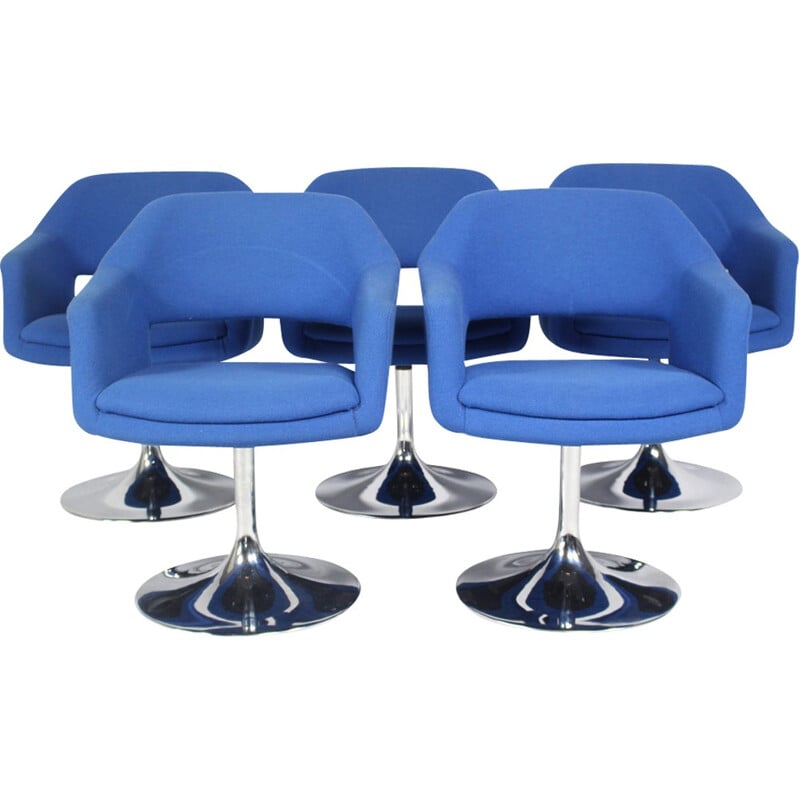 Set of 5 Vintage Largo Swivel Chairs from Johanson Design - 2000s