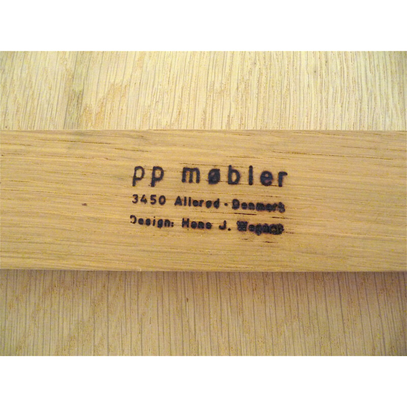 Vintage PP305 Mahogany Writing Desk by Hans J. Wegner for PP Møbler - 1960s