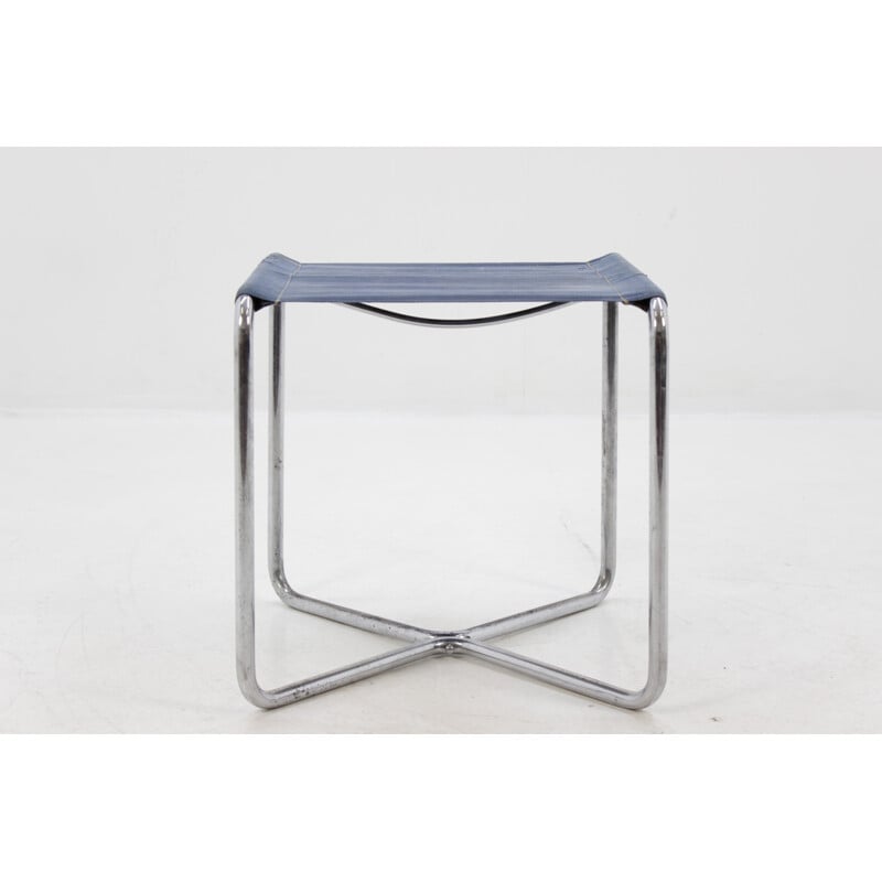 Chrome Bauhaus Vintage stool B8 by Marcel Breuer - 1930s