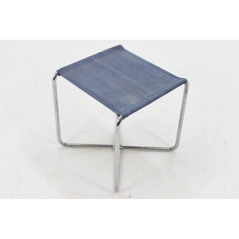 Chrome Bauhaus Vintage stool B8 by Marcel Breuer - 1930s