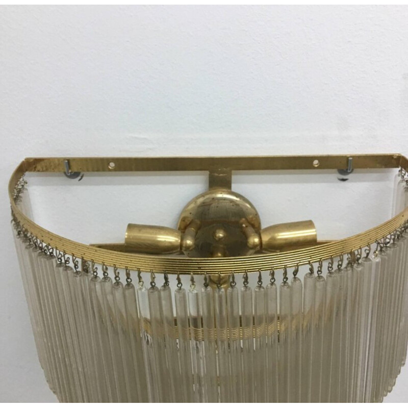 Vintage Wall Sconce, Italy - 1950s
