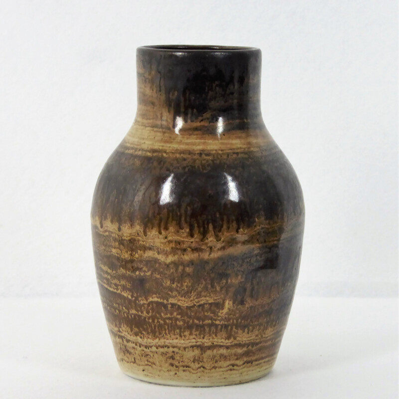 Vintage Ceramic vase by Jacques Pouchain 1960s