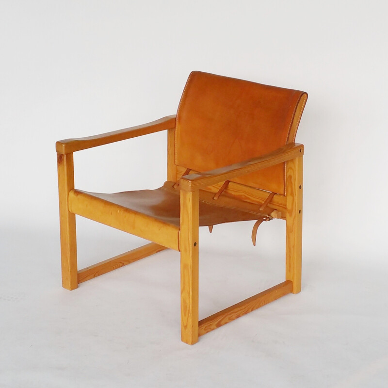 Vintage set of 2 Diana Safari armchairs by Karin Mobring - 1970s