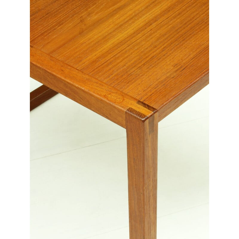 Vintage sef 3 Danish teak nesting tables Model 133 by Kai Kristiansen for Vildbjerg Møbelfabrik ApS - 1960s