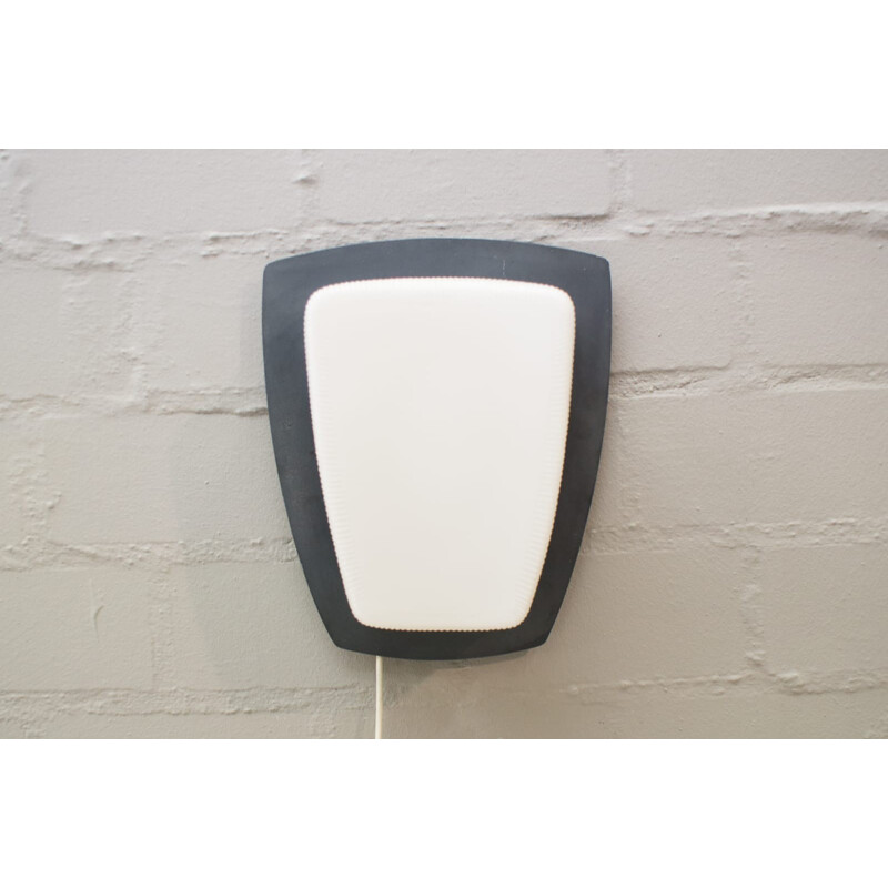 Indoor or Outdoor White wall Light by BEGA - 1950s