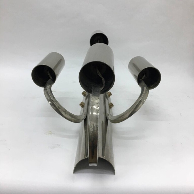 Set of 4 Large italian Wall Sconces from Space Age - 1960