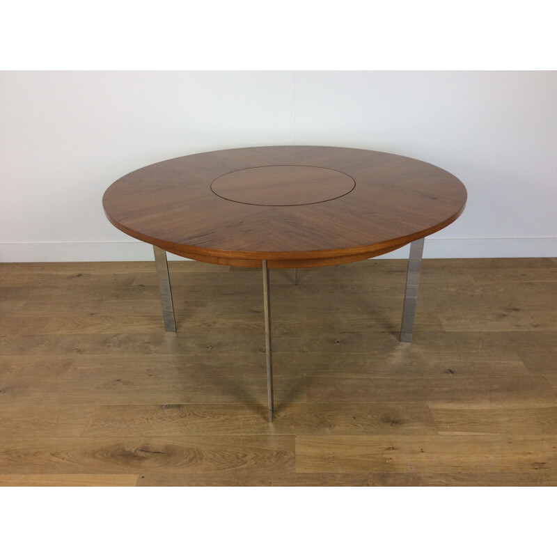 Vintage dining table in rosewood by Merrow Associates