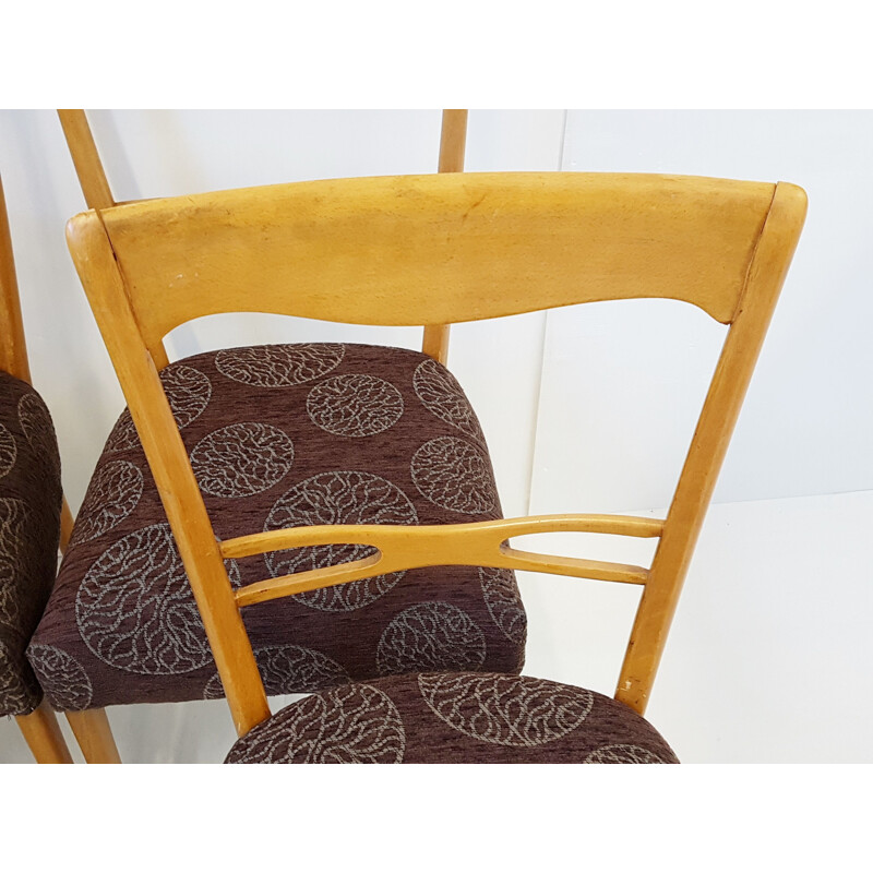 Set of 4 Scandinavian vintage chairs 