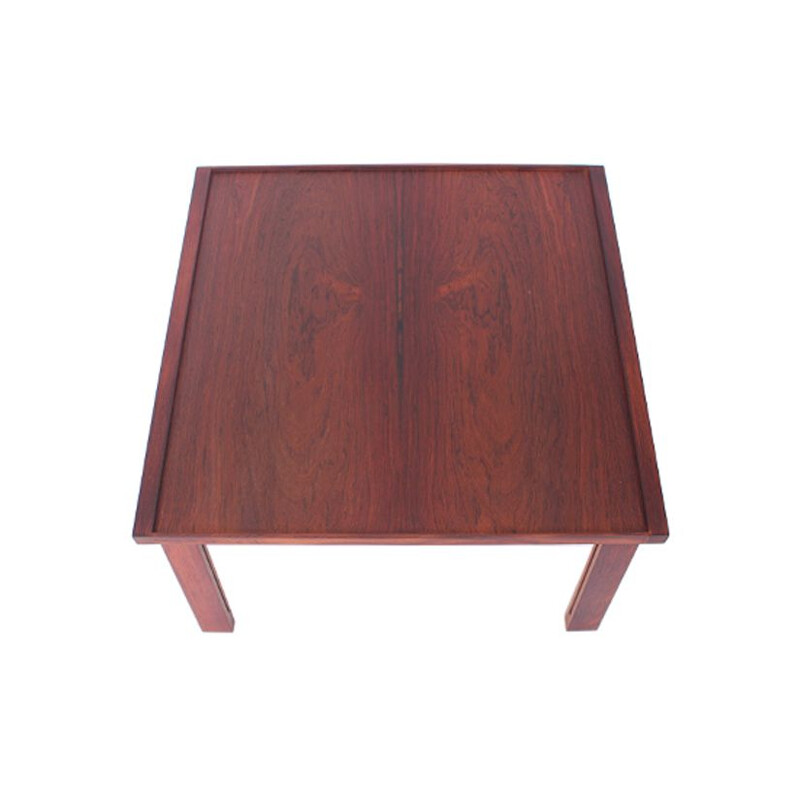Vintage side table in rosewood by Arne Jacobsen
