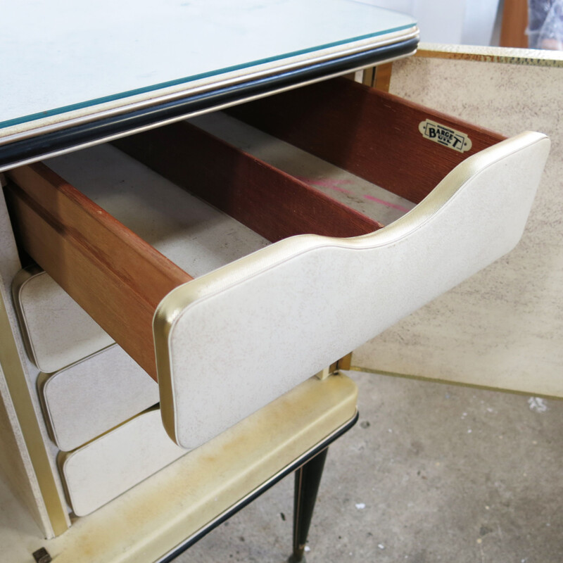 Vintage sideboard by Umberto Mascagni for Barget
