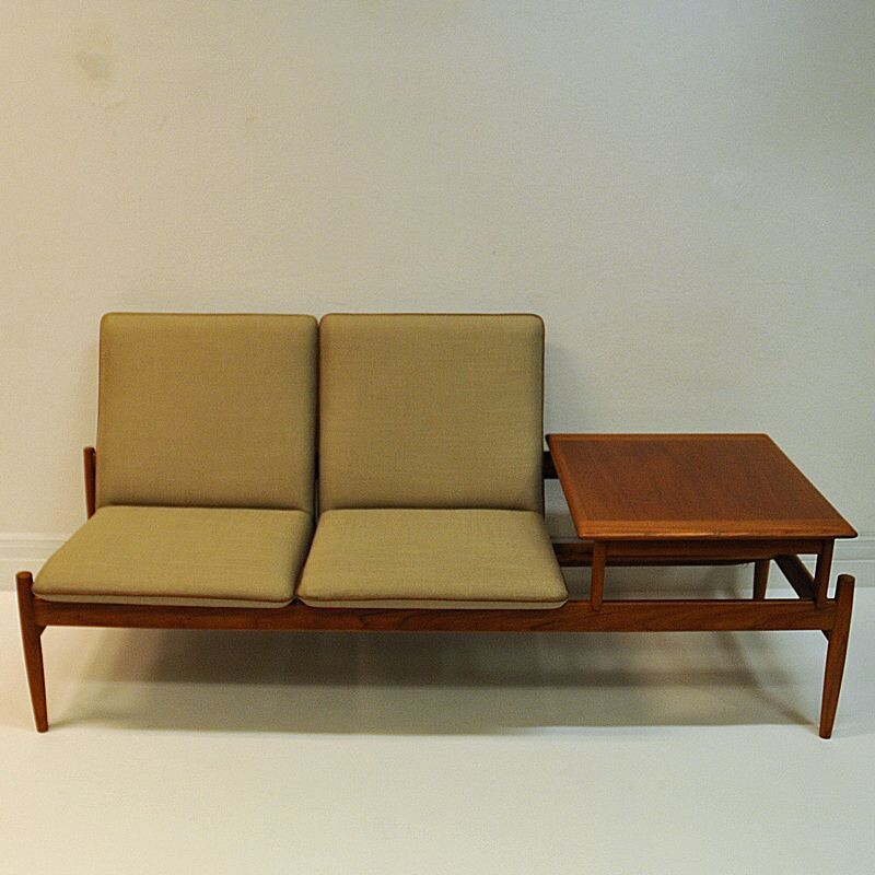 Vintage sofa module set Saga with table by Gunnar Sørlie