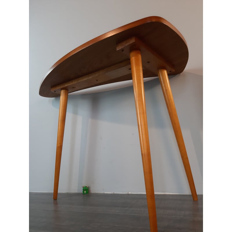 Vintage table tripod Boomerang by Ledenicky Nabytek