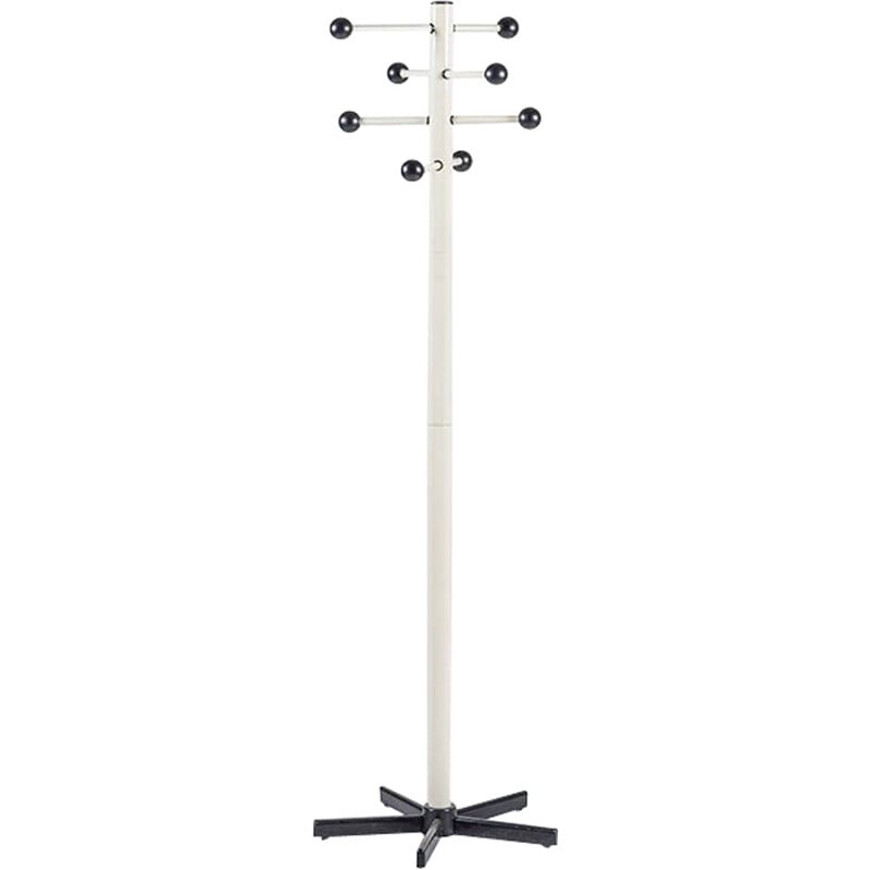 Vintage black and white coat rack from Artifort