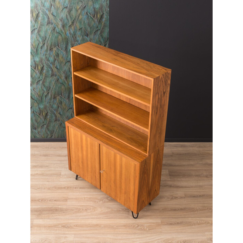 Vintage walnut cabinet by Musterring 1950s