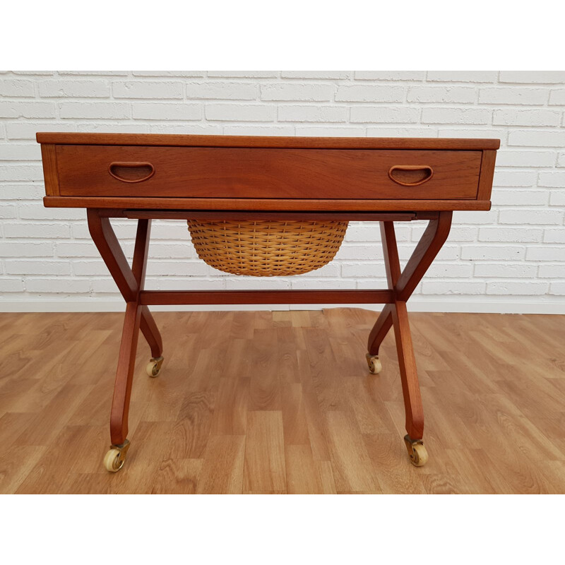Vintage Sewing Table Denmark 1960s