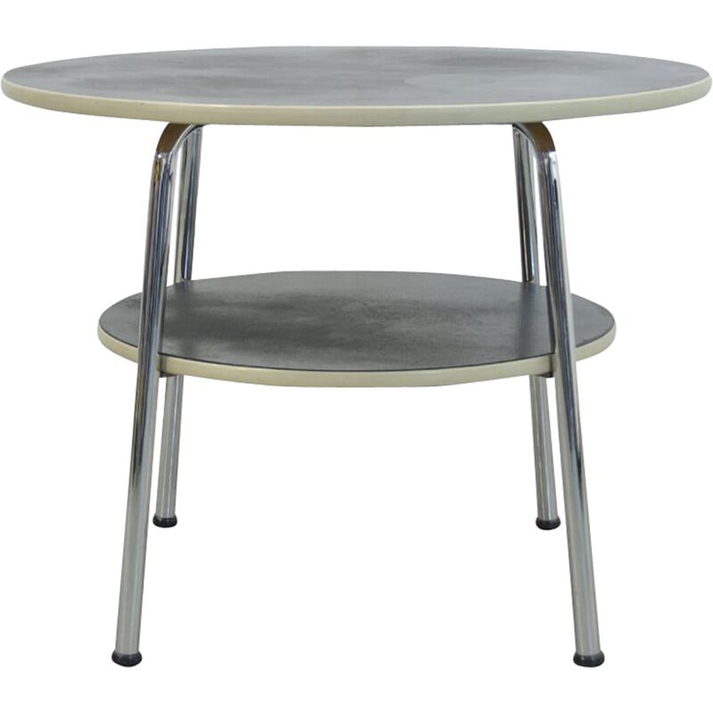 Vintage Industrial side table by W.H. Gispen