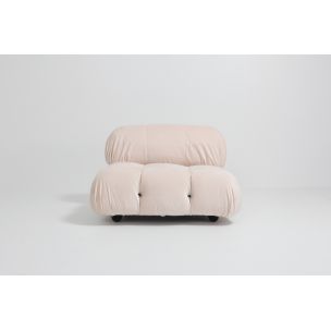 Vintage Camaleonda sofa for C&B Italia in pink velvet 1970s