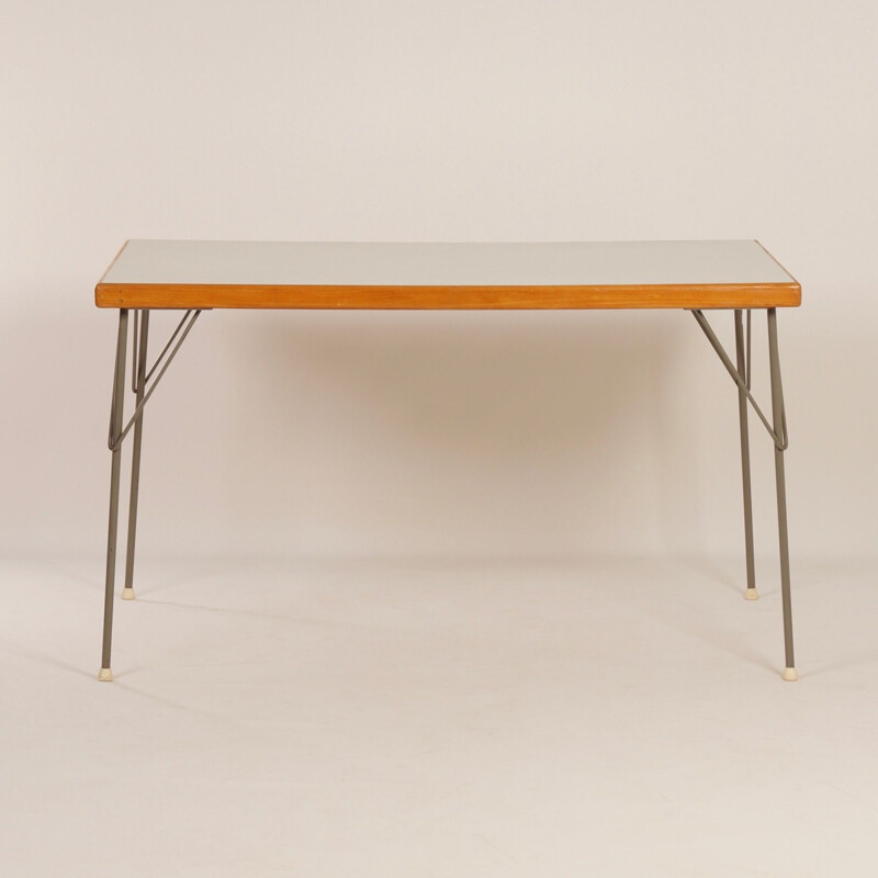 Vintage dining table model 531 by Wim Rietveld and André Cordemeyer for Gispen, 1950s