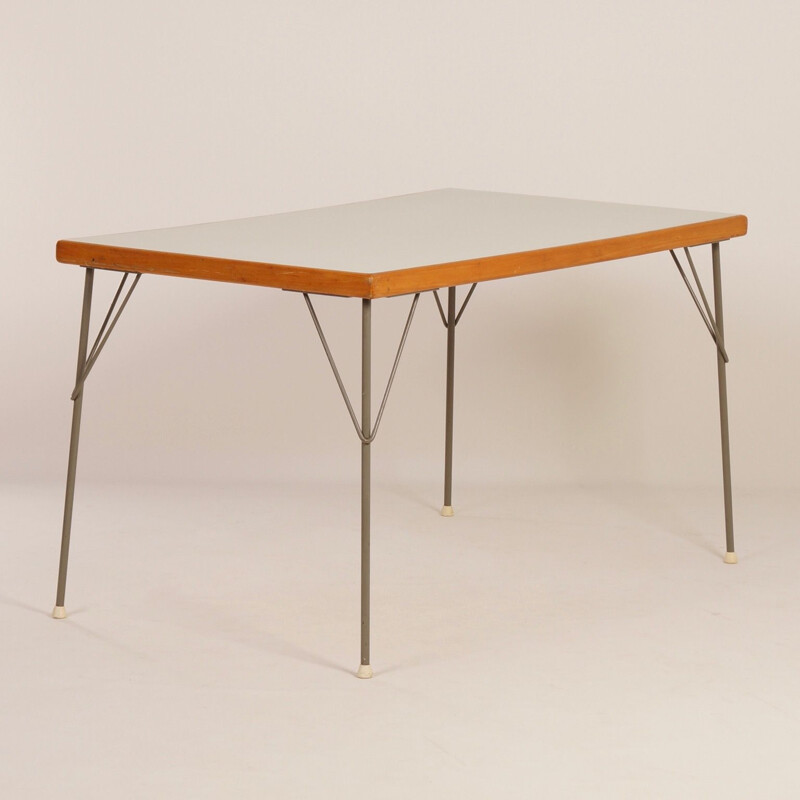 Vintage dining table model 531 by Wim Rietveld and André Cordemeyer for Gispen, 1950s