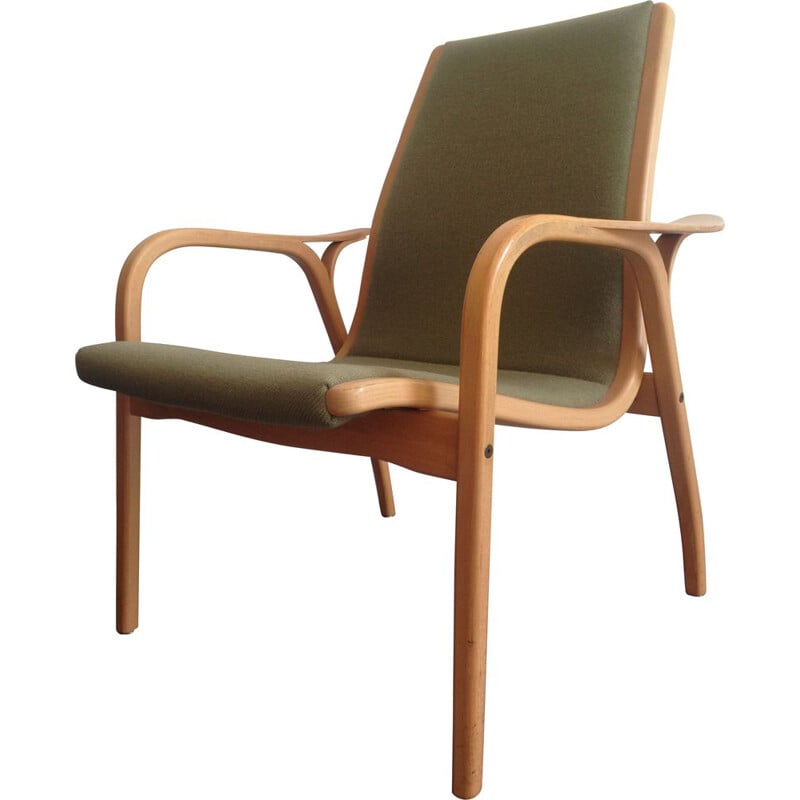 Vintage laminett lounge chair by Yngve Ekström for Swedese